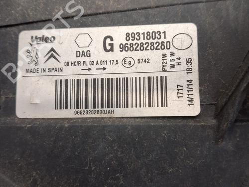 Left headlight CITROËN BERLINGO Box Body/MPV (B9) 1.6 HDi 90 | BP38526306C28 - Image 7