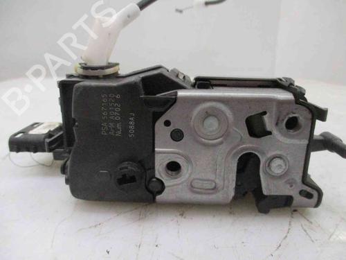 Rear left lock PEUGEOT 308 I (4A_, 4C_) 1.6 HDi | BP19717522C100 