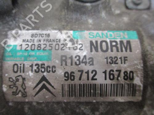 AC compressor CITROËN C4 Picasso I MPV (UD_) 1.6 HDi 110 | BP31691501M34 