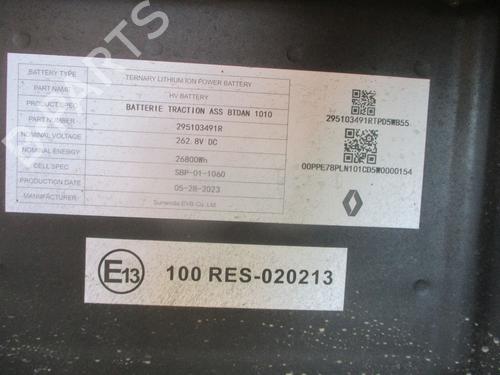 Battery DACIA SPRING EV (B6M1) | BP32714762E11  - Image 6