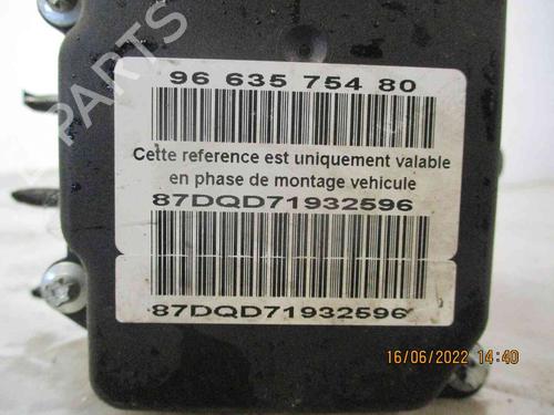 ABS pump PEUGEOT 308 I (4A_, 4C_) 1.6 HDi | BP19741468M43 