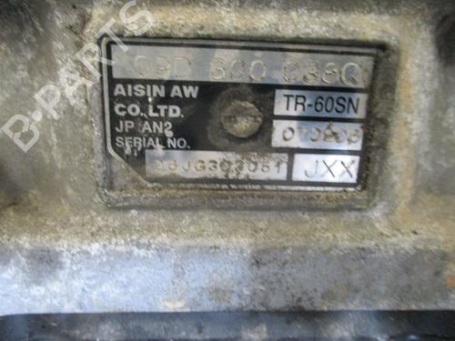 Gearbox VW TOUAREG (7LA, 7L6, 7L7) 3.0 V6 TDI | BP26636360M3 