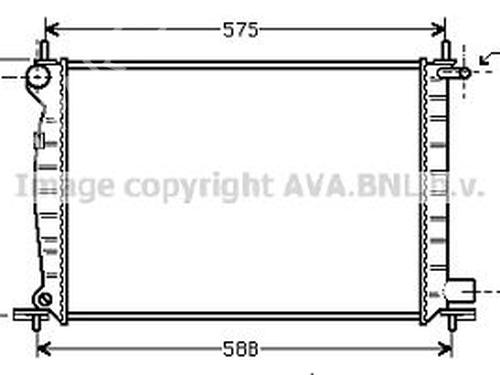 Water radiator FORD FIESTA IV (JA_, JB_) 1.0 i | BP20201957M31 