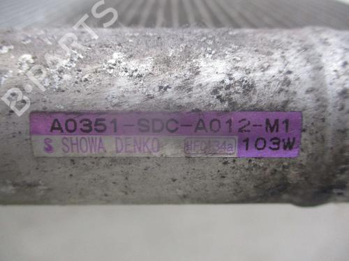 AC radiator HONDA JAZZ III (GE_, GG_, GP_, ZA_) 1.3 i (GE6, GG3, GG6) | BP29620951M32 