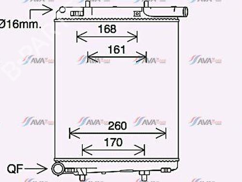 Køler PEUGEOT 108 1.2 (82 hp) 29843762