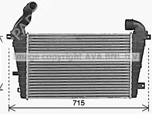 Used Intercooler Intercooler OPEL ZAFIRA / ZAFIRA FAMILY B (A05) 1.9 CDTI (M75) (150 hp) 33476365 33476365