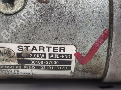 Starter KIA CERATO I Saloon (LD) 2.0 | BP40108511M8 - Image 5