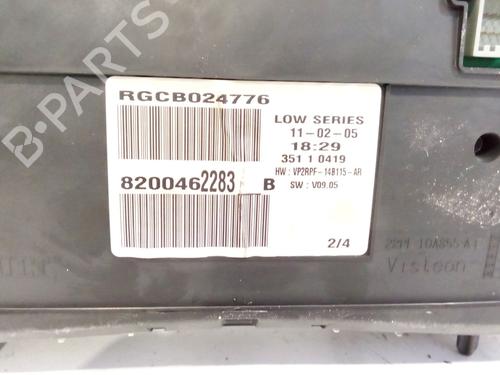 Instrument cluster RENAULT MEGANE II (BM0/1_, CM0/1_) 1.5 dCi (BM02, BM13, BM2A, CM02, CM13) | BP17821066C47 