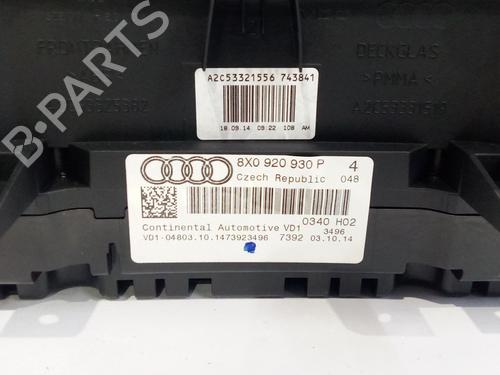 Instrument cluster AUDI A1 (8X1, 8XK) 1.6 TDI | BP18038580C47