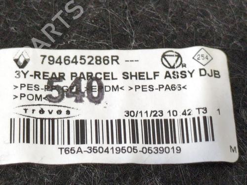 Rear parcel shelf RENAULT CAPTUR II (HF_) | BP36668034C85 - Image 4