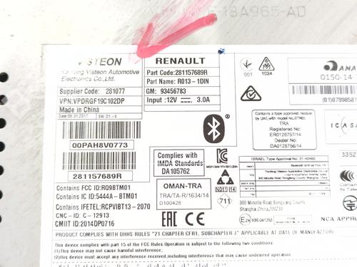 Radio FIAT TALENTO Bus (296_)  | BP29734609E6 