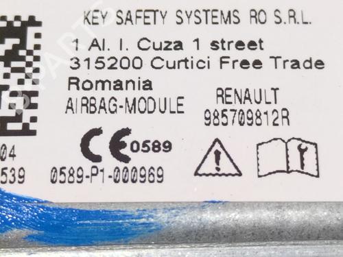 Driver airbag DACIA DUSTER (HM_) 1.5 dCi 110 4x4 (HMAB) | BP38557207C9 - Image 4