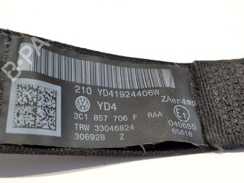 Front right seatbelt VW PASSAT B6 (3C2) 2.0 TDI | BP30832172I25