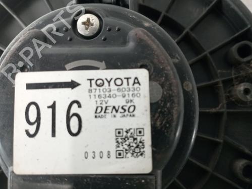 Heater blower motor TOYOTA LAND CRUISER 90 (_J9_) 3.0 D-4D 4WD (KDJ90_, KDJ95_, KDJ90W, KDJ95W) | BP13501971M62 