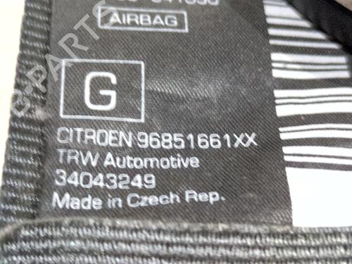 Front left seatbelt CITROËN C3 II (SC_) 1.6 HDi 90 | BP38557304I26 - Image 4