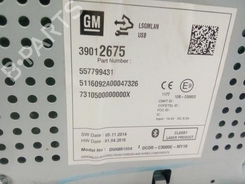 Radio OPEL CORSA E (X15) 1.3 CDTI (08, 68) | BP23137584E6 