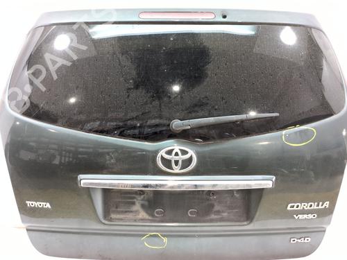 Used Tailgate TOYOTA COROLLA Verso (ZER_, ZZE12_, R1_) 2.2 D-4D (AUR10_, AUR10R) (136 hp) 28450594