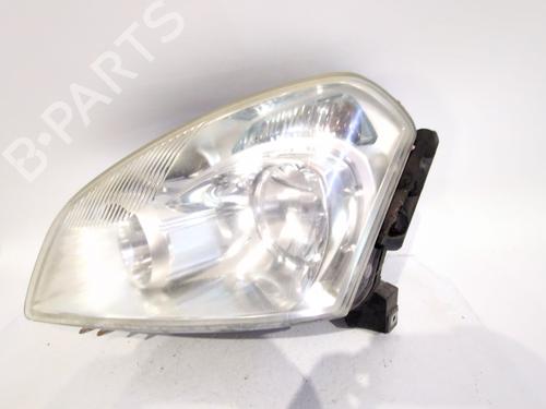Left headlight NISSAN QASHQAI I (J10, NJ10)  | BP29271107C28 