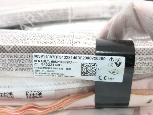 Left curtain airbag RENAULT AUSTRAL E-TECH 200 Hybrid (HGM2) | BP26555228C11 