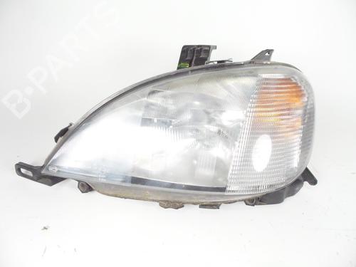 Used Left headlight MERCEDES-BENZ M-CLASS (W163) ML 500 (163.175) (292 hp) 24700150