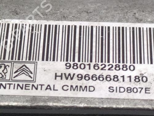 Engine control unit (ECU) CITROËN C3 Picasso (SH_) 1.6 HDi 115 | BP33735727M57 - Image 3