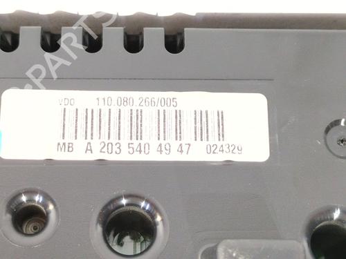 Instrument cluster MERCEDES-BENZ CLC-CLASS (CL203) | BP29821290C47