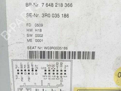 Radio SEAT EXEO ST (3R5)  | BP19635336E6 