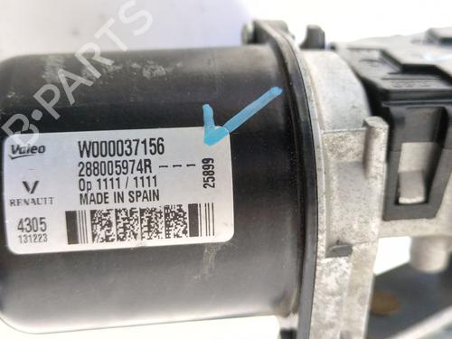 Front wiper motor RENAULT MEGANE IV Hatchback (B9A/M/N_) 1.5 dCi 110 (B9A3) | BP29734856M29