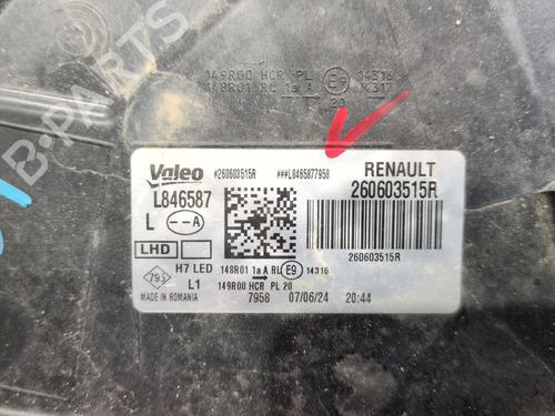 Left headlight DACIA DUSTER (PYM_, PYN_) 1.2 TCe 130 | BP37408379C28  - Image 5