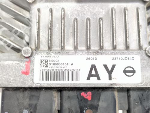 Engine control unit (ECU) NISSAN QASHQAI I (J10, NJ10)  | BP29192087M57 