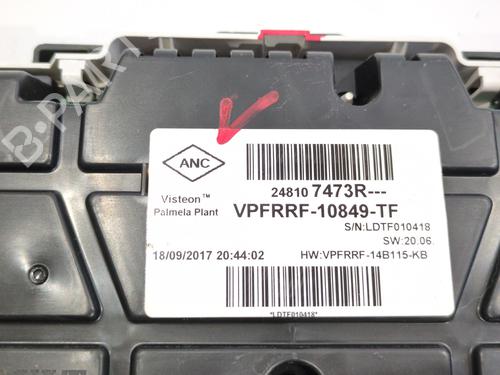 Instrument cluster OPEL VIVARO B Van (X82) 1.6 CDTI (05) | BP29065073C47