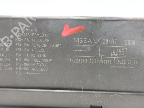Sikringsdåse NISSAN QASHQAI I (J10, NJ10)  | BP29192089E1 