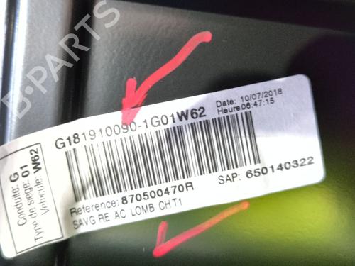 Left front seat RENAULT MASTER III Van (FV) | BP32316624C15