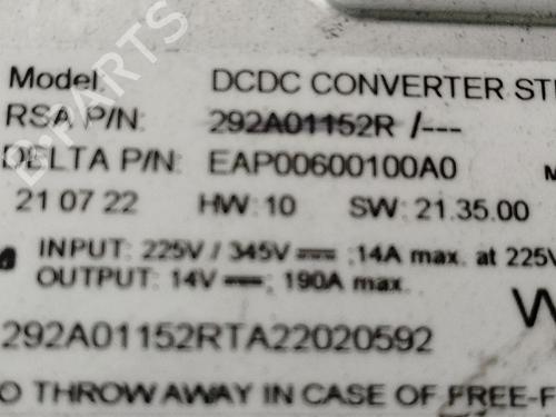 Inverter/Converter RENAULT SCÉNIC IV (J9_) 1.3 TCe 140 | BP30702105M119