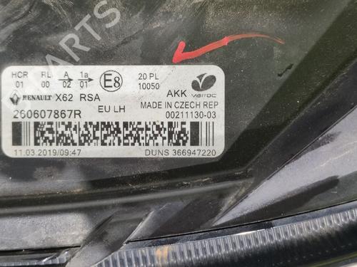 Optica esquerda RENAULT MASTER III Van (FV) | BP32163866C28