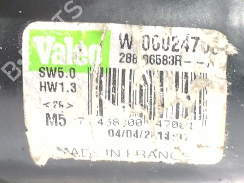 Front wiper motor RENAULT GRAND SCÉNIC III (JZ0/1_) 1.6 dCi (JZ00, JZ12) | BP29734263M29 