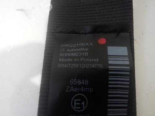 Front left seatbelt CITROËN BERLINGO (ER_, EC_) 1.5 BlueHDi 130 (ECYHZJ, ECYHZR) | BP38048115I26 - Image 3