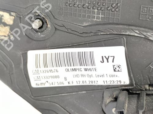 Right mirror OPEL INSIGNIA A Saloon (G09) 2.0 CDTI (69) | BP26941309C27 