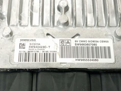 Engine control unit (ECU) PEUGEOT 407 SW (6E_, 6D_) 2.0 HDi 135 | BP17819082M57 