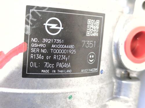 AC compressor OPEL ASTRA K (B16) 1.2 Turbo (68) | BP29734409M34