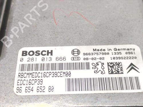 Engine control unit (ECU) PEUGEOT 4007 (VU_, VV_) 2.2 HDi | BP31751886M57