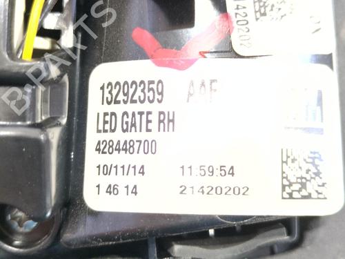 Right tailgate light OPEL ZAFIRA TOURER C (P12) 2.0 CDTi (75) | BP29734519C80