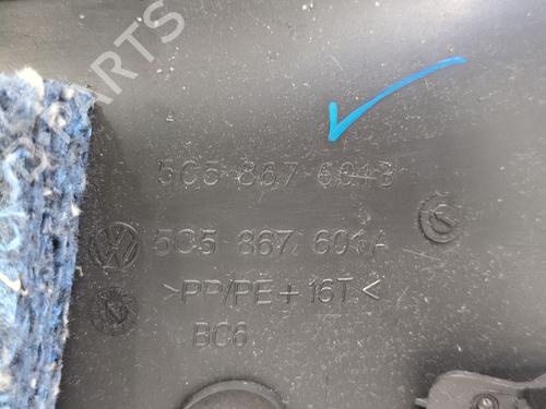 Boot lining VW BEETLE (5C1, 5C2) 1.2 TSI | BP39464648I3 - Image 3