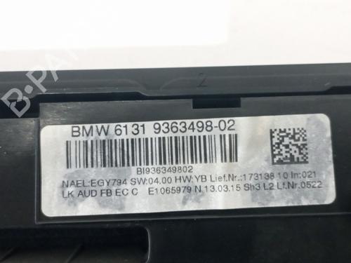 Climate control BMW 3 (F30, F80)  | BP17817461I5 