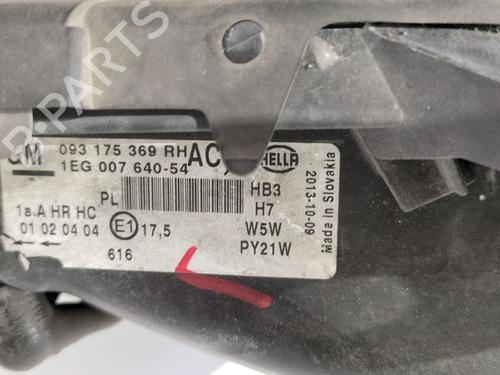 Right headlight OPEL ASTRA G Coupe (T98) 1.8 16V (F07) | BP33843867C29 - Image 3