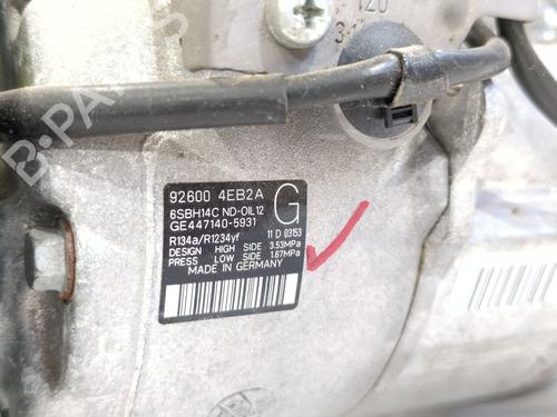 AC compressor RENAULT KADJAR (HA_, HL_) | BP38303144M34 - Image 3
