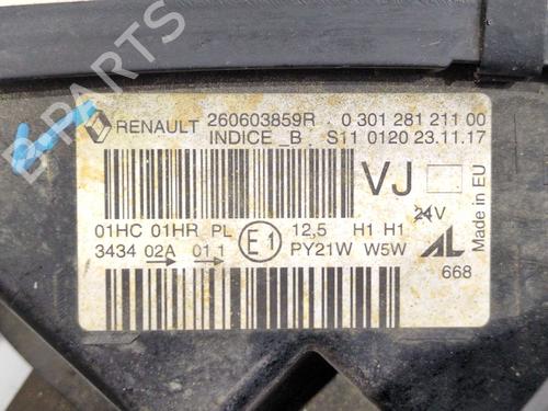 Left headlight RENAULT CAPTUR I (J5_, H5_) 0.9 TCe 90 | BP29917846C28