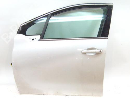 Used Left front door PEUGEOT 208 I (CA_, CC_) 1.2 PureTech 82 (82 hp) 25718493