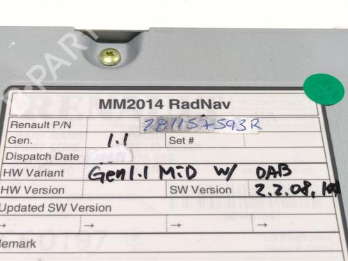 Electronic module RENAULT KADJAR (HA_, HL_) | BP32666828M83 - Image 2