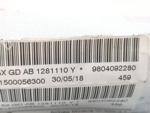 Right curtain airbag PEUGEOT 208 I (CA_, CC_) 1.2 PureTech 82 | BP24640778C12 